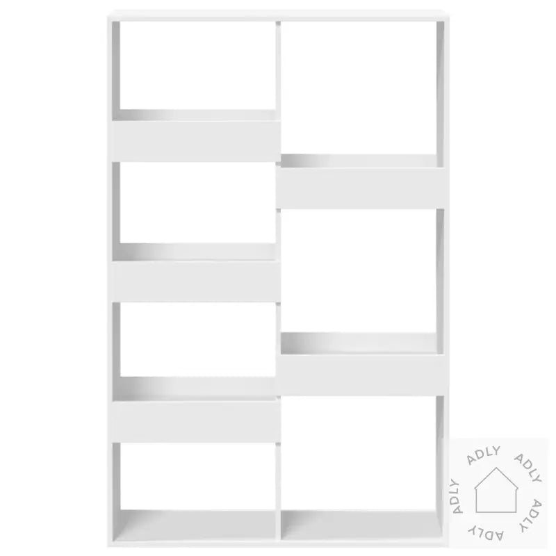 Bokhylle Hvit 100X33X155,5 Cm Konstruert Tre