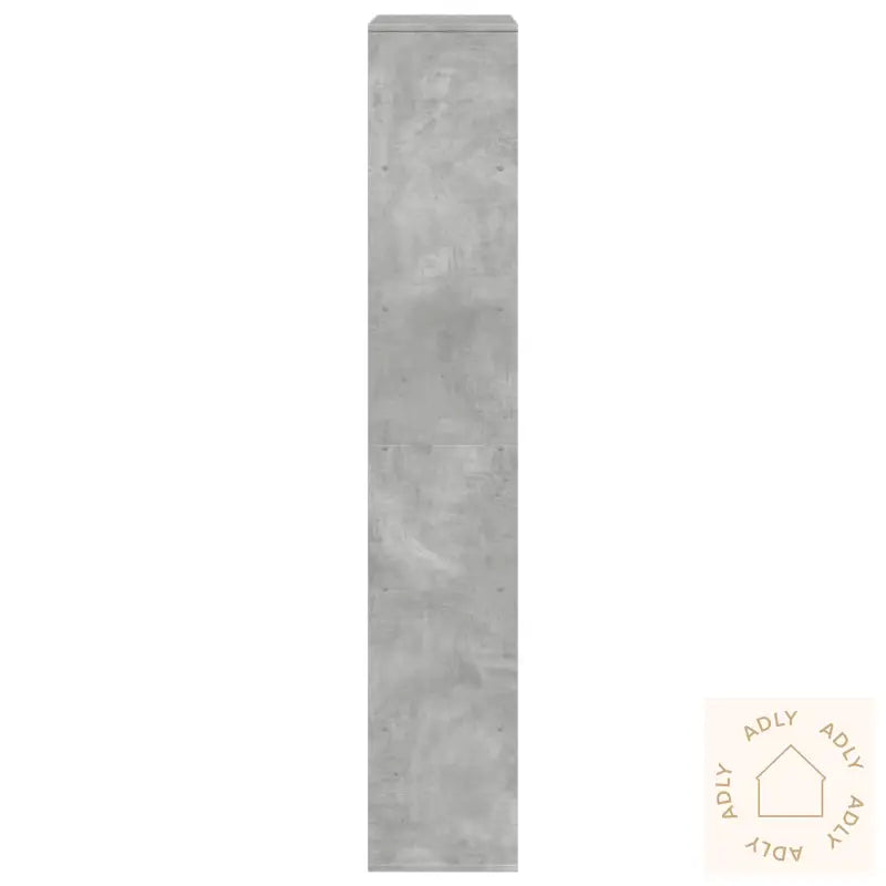Bokhylle Betonggrå 100X33X187,5 Cm Konstruert Tre