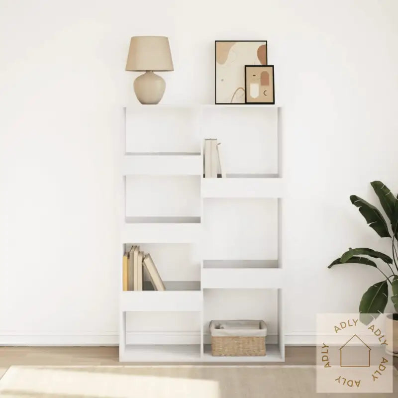 Bokhylle Hvit 100X33X155,5 Cm Konstruert Tre