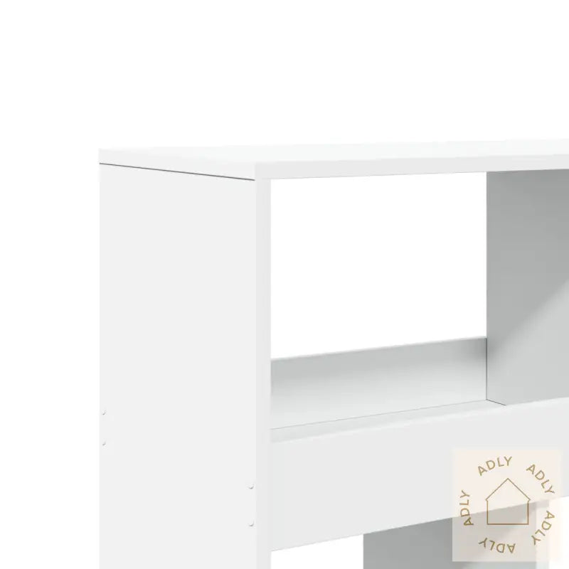 Bokhylle Hvit 100X33X125,5 Cm Konstruert Tre