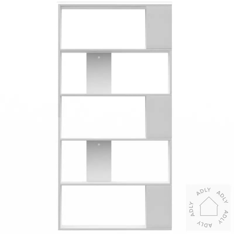 Bokhylle/Romdeler Hvit 80X24X159 Cm Konstruert Tre