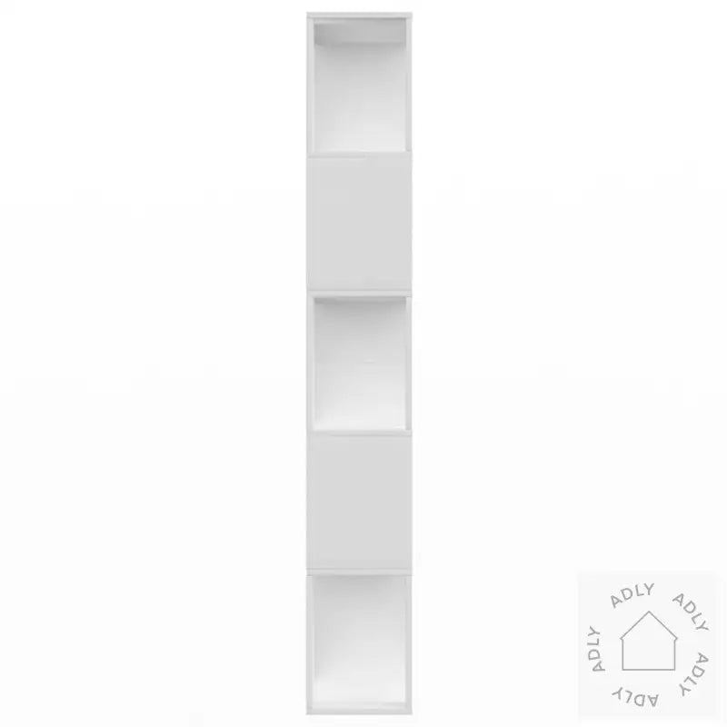 Bokhylle/Romdeler Hvit 80X24X159 Cm Konstruert Tre