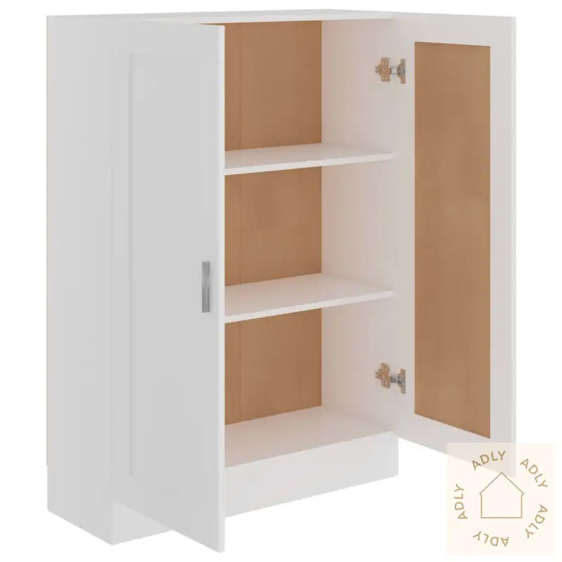 Bokhylle Hvit 82,5X30,5X115 Cm Konstruert Tre