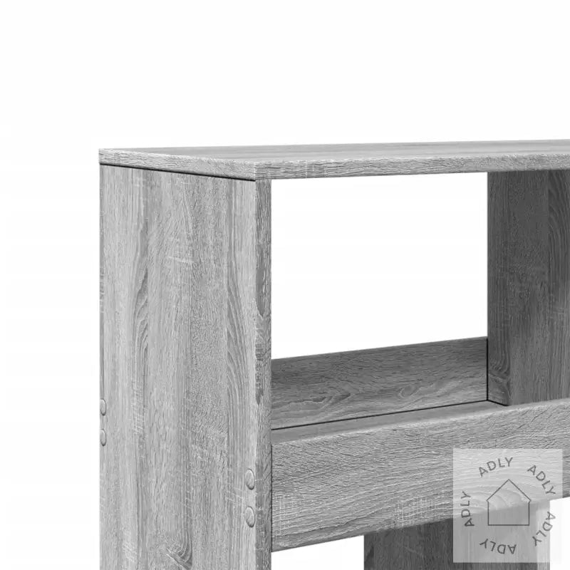 Bokhylle Grå Sonoma 100X33X125,5 Cm Konstruert Tre