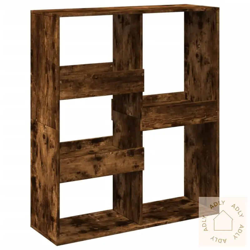 Romdeler Røkt Eik 100X33X115 Cm Konstruert Tre