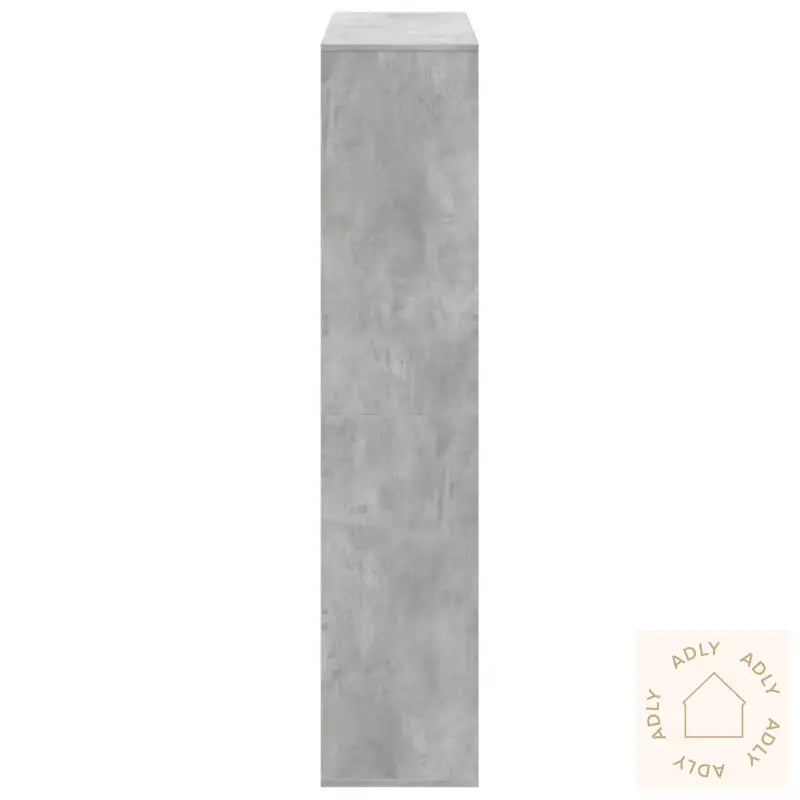 Bokhylle Betonggrå 100X33X156,5 Cm Konstruert Tre