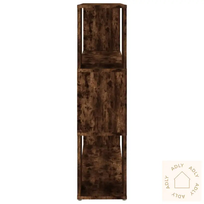 Bokhylle/Romdeler Røkt Eik 100X24X94 Cm