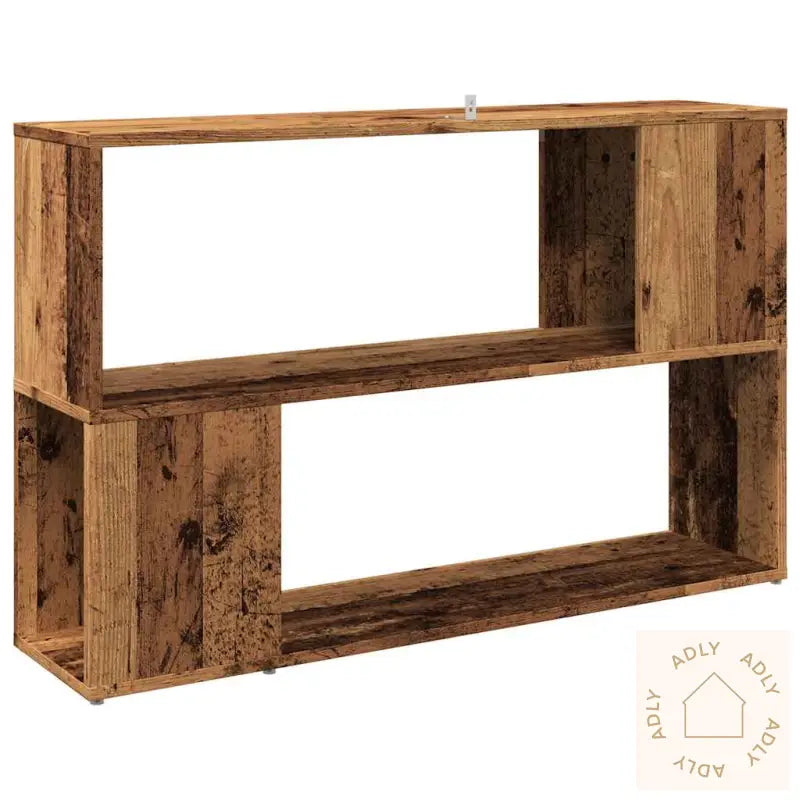 Bokhylle Gammelt Tre 100X24X63 Cm Konstruert Tre