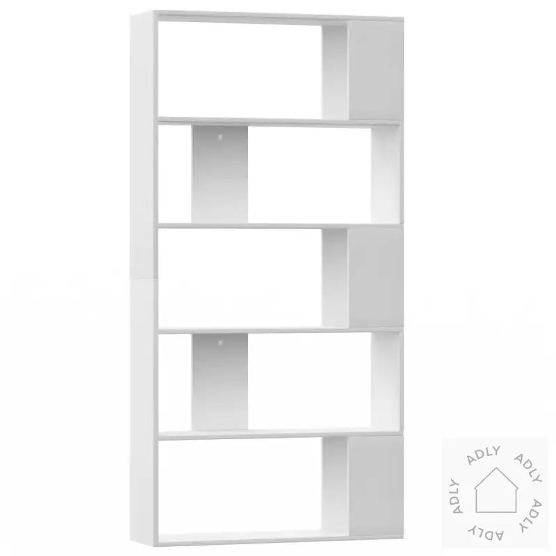Bokhylle/Romdeler Hvit 80X24X159 Cm Konstruert Tre