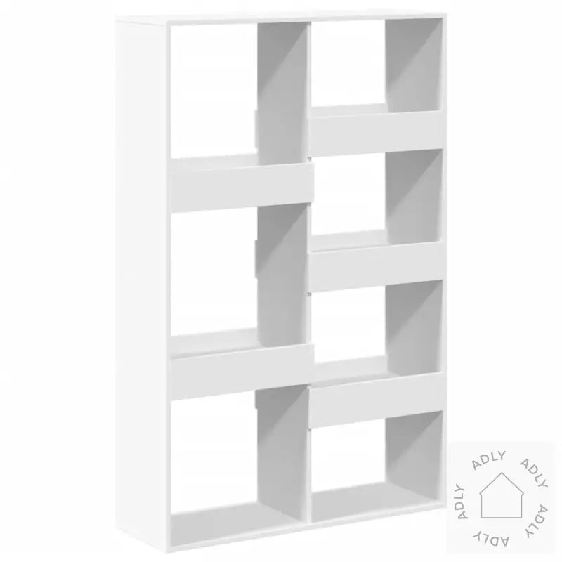 Bokhylle Hvit 100X33X155,5 Cm Konstruert Tre