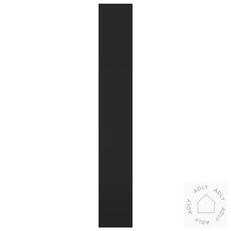 Bokhylle/Romdeler Svart 80X30X198 Cm Konstruert Tre