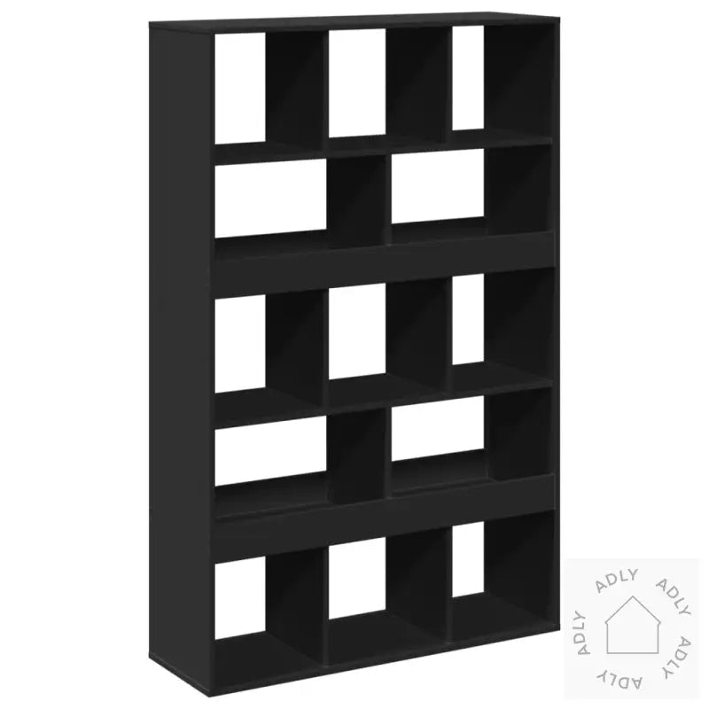 Bokhylle Svart 100X33X156,5 Cm Konstruert Tre