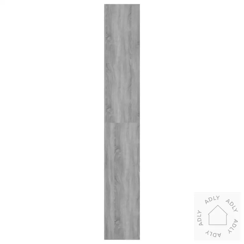 Bokhylle/Romdeler Grå Sonoma Eik 60X30X198 Cm