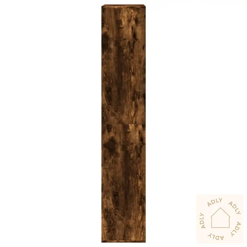 Bokhylle Røkt Eik 100X33X175 Cm Konstruert Tre
