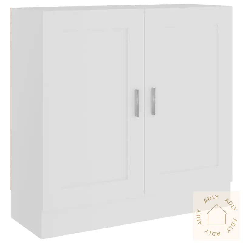 Bokhylle Hvit 82,5X30,5X80 Cm Konstruert Tre