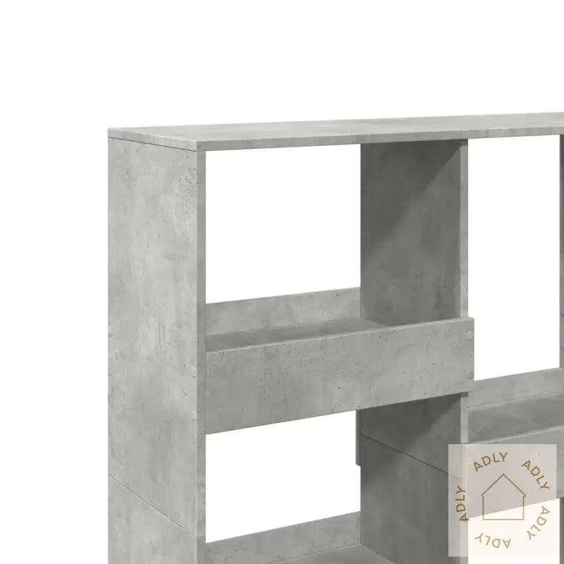 Romdeler Betonggrå 100X33X115 Cm Konstruert Tre