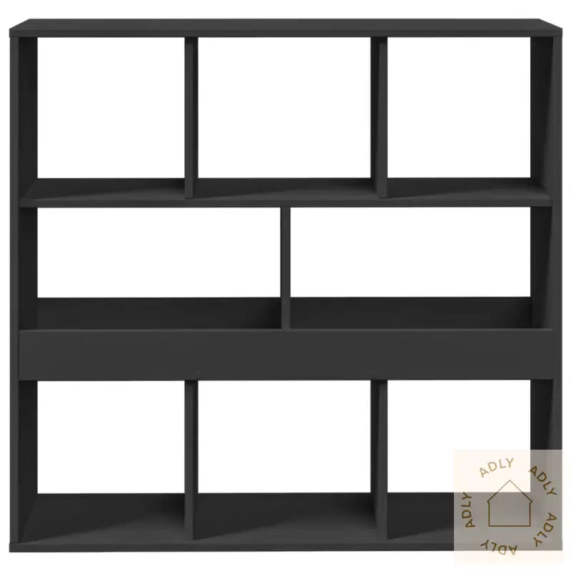 Romdeler Svart 100X33X94,5 Cm Konstruert Tre