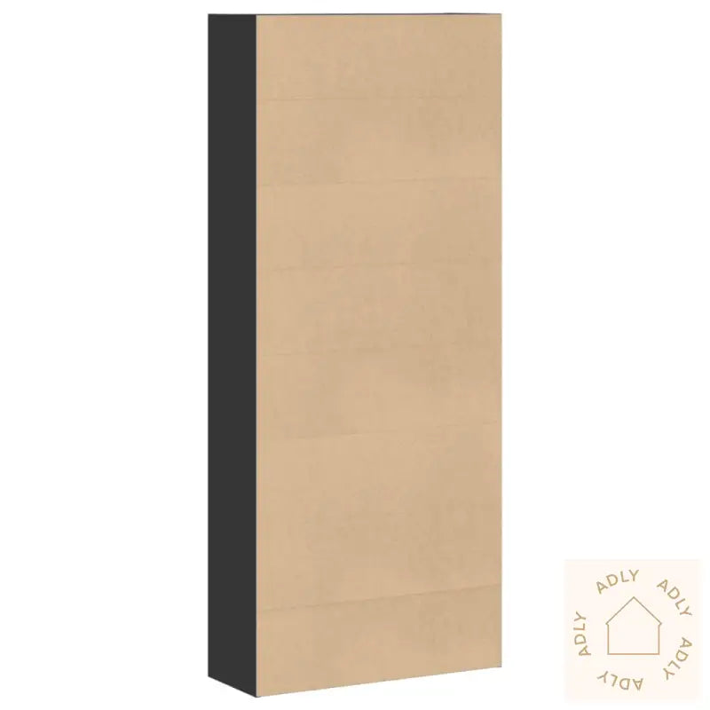 Bokhylle Svart 80X30X189 Cm Konstruert Tre