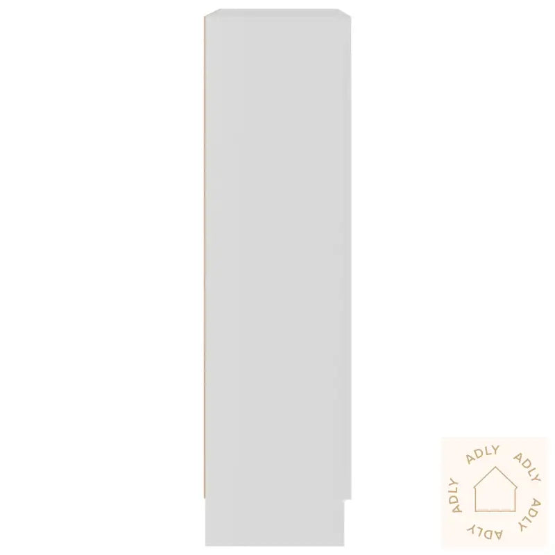 Bokhylle Hvit 82,5X30,5X115 Cm Konstruert Tre