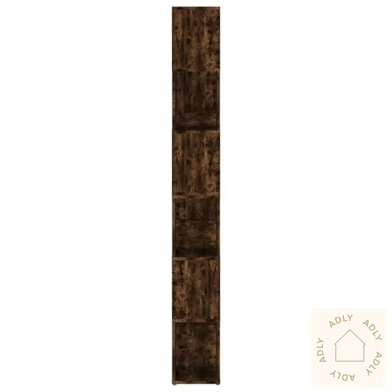 Bokhylle/Romdeler Røkt Eik 100X24X188 Cm