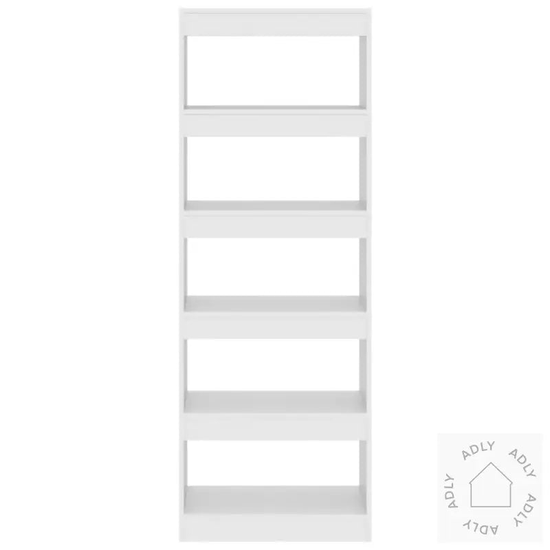 Bokhylle/Romdeler Hvit 60X30X166 Cm Konstruert Tre