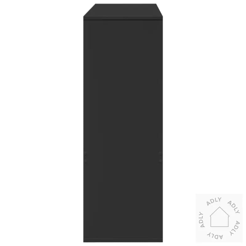 Romdeler Svart 100X33X94,5 Cm Konstruert Tre