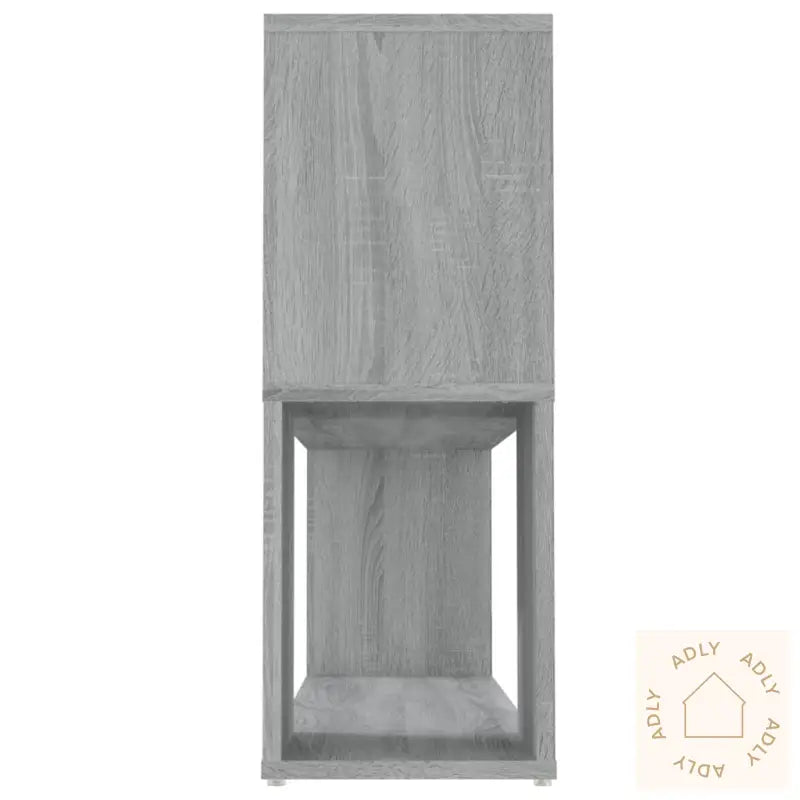 Bokhylle Grå Sonoma 100X24X63 Cm Konstruert Tre