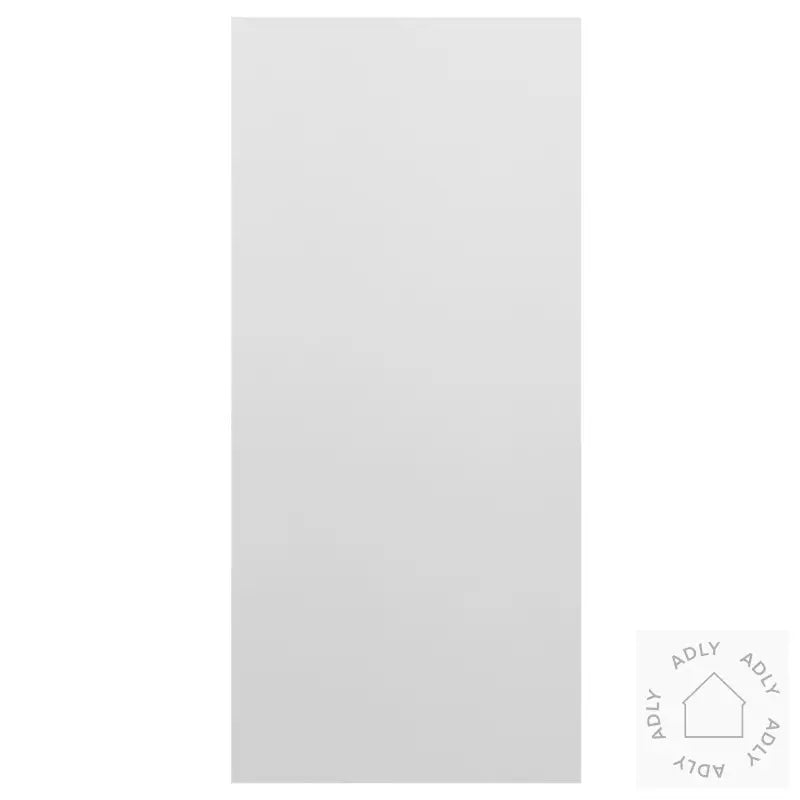 Bokhylle/Skjenk Høyglans Hvit 66X30X130 Cm Sponplate