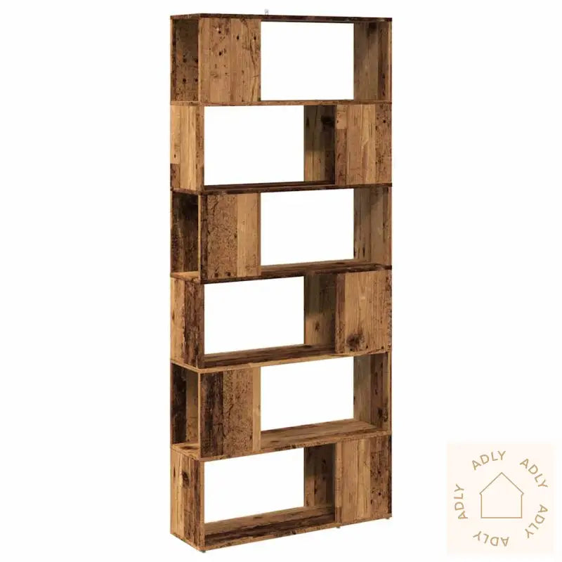 Bokhylle/Romdeler Gammelt Tre 80X24X186 Cm