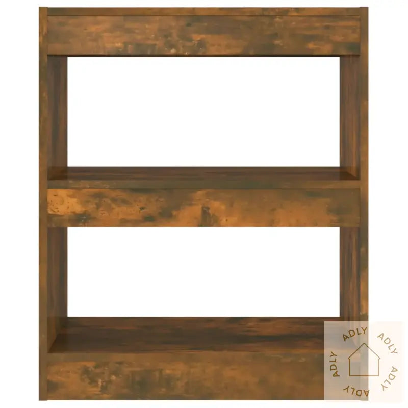 Bokhylle/Romdeler Røkt Eik 60X30X72 Cm