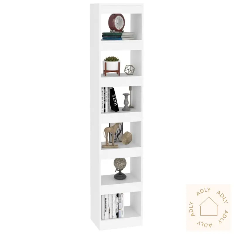 Bokhylle/Romdeler Hvit 40X30X198 Cm