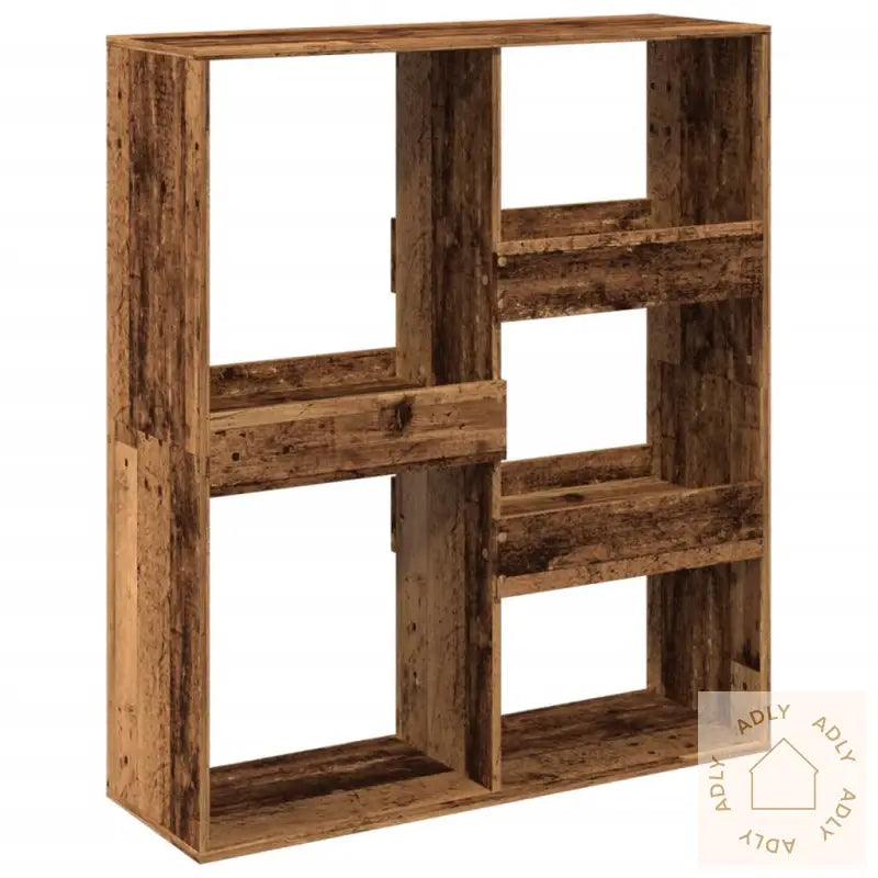 Bokhylle/Romdeler Gammelt Tre 100X33X115 Cm