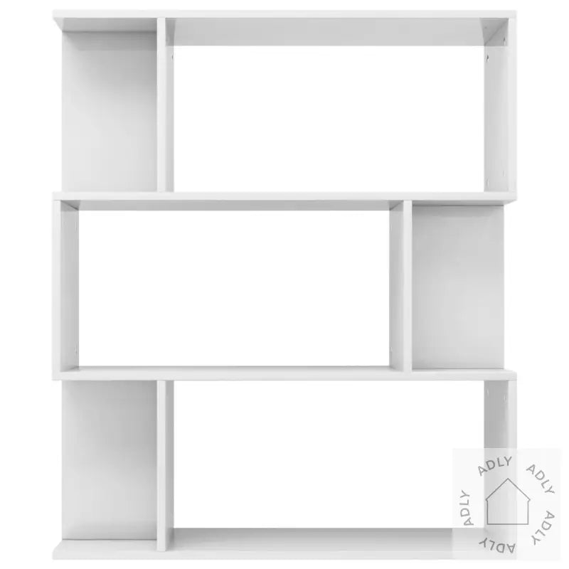 Bokhylle/Romdeler Hvit Høyglans 80X24X96 Cm