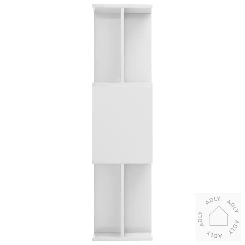 Bokhylle/Romdeler Hvit Høyglans 80X24X96 Cm