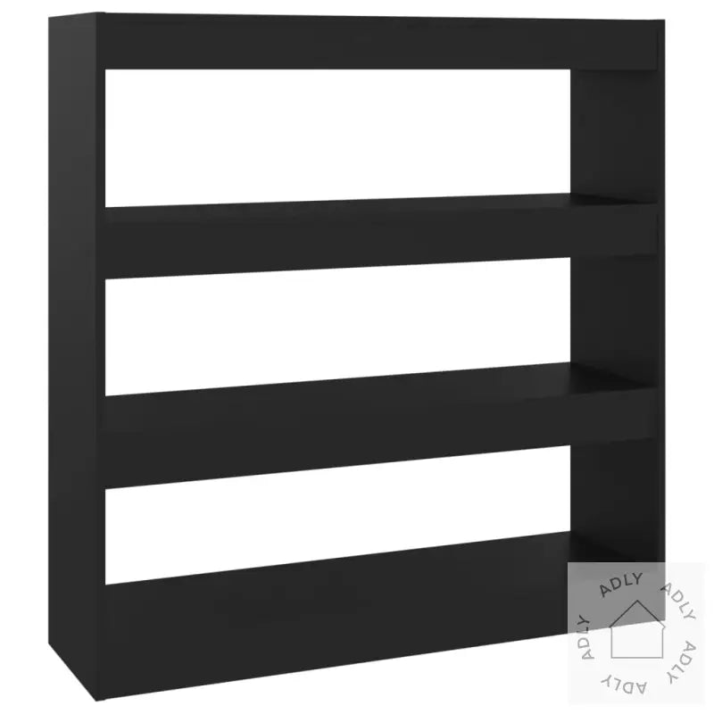 Bokhylle/Romdeler Svart 100X30X103 Cm