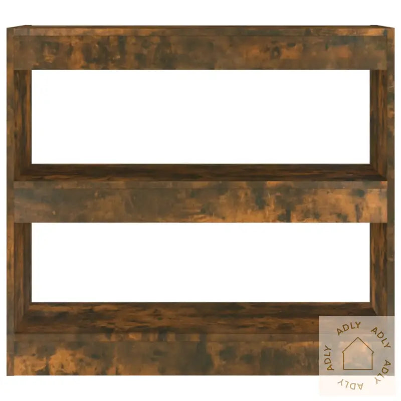 Bokhylle/Romdeler Røkt Eik 80X30X72 Cm