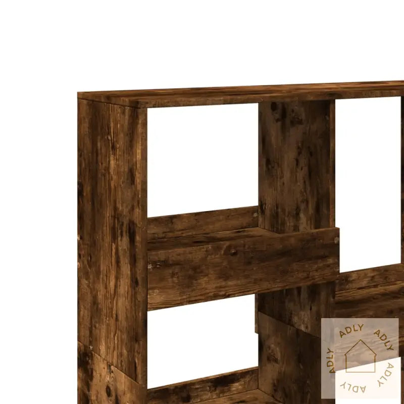 Bokhylle/Romdeler Røkt Eik 100X33X115 Cm