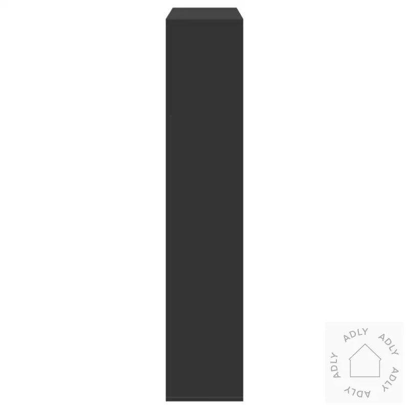 Bokhylle Svart 102X29X143 Cm Konstruert Tre