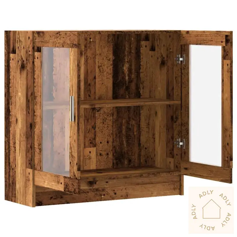 Bokhylle Gammelt Tre 82,5X30,5X80 Cm Konstruert Tre