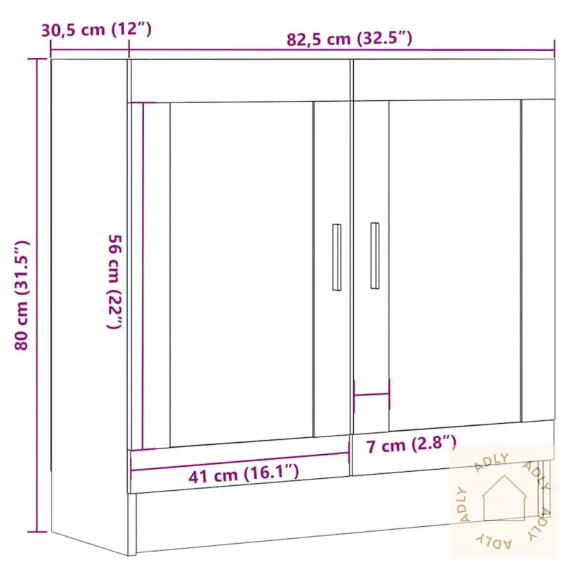 Bokhylle Gammelt Tre 82,5X30,5X80 Cm Konstruert Tre