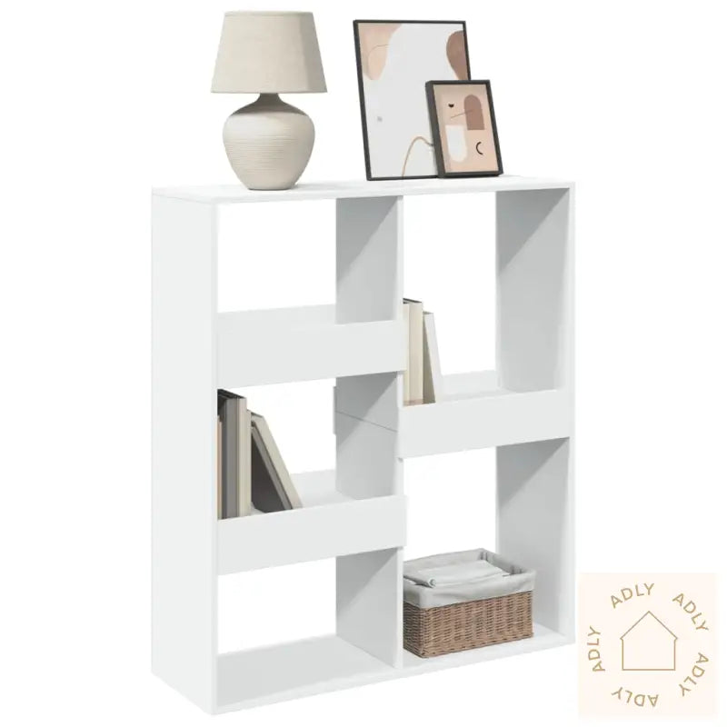 Bokhylle/Romdeler Hvit 100X33X115 Cm