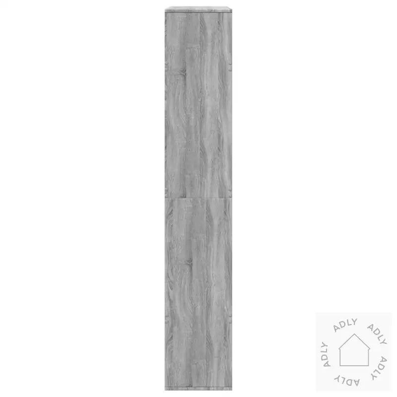 Bokhylle Grå Sonoma 100X33X187,5 Cm Konstruert Tre