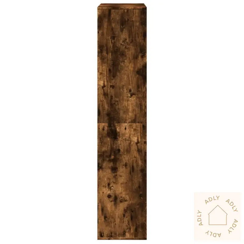 Bokhylle Røkt Eik 100X33X156,5 Cm Konstruert Tre