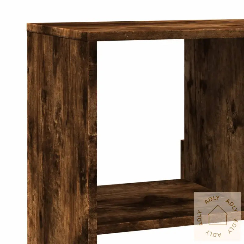 Bokhylle Røkt Eik 100X33X156,5 Cm Konstruert Tre