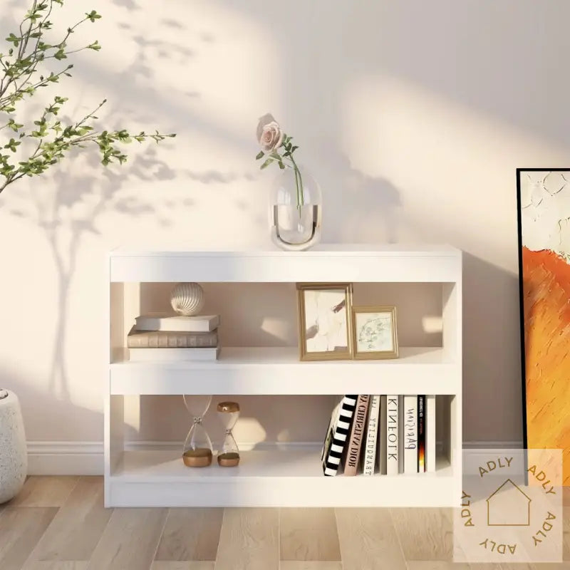 Bokhylle/Romdeler Hvit 100X30X72 Cm
