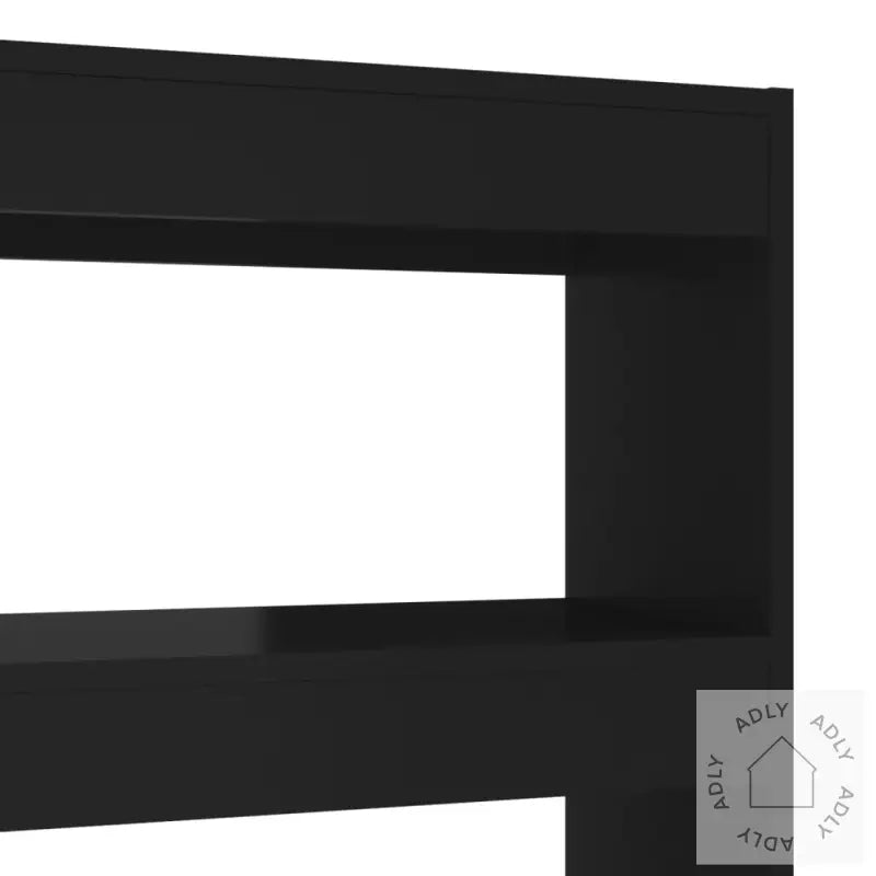 Bokhylle/Romdeler Svart 100X30X135 Cm