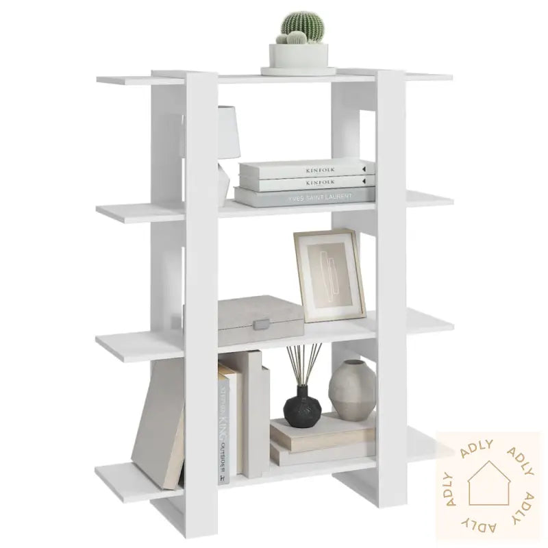 Bokhylle/Romdeler Hvit 100X30X123,5 Cm