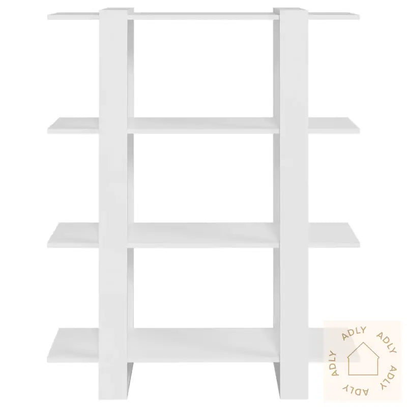 Bokhylle/Romdeler Hvit 100X30X123,5 Cm
