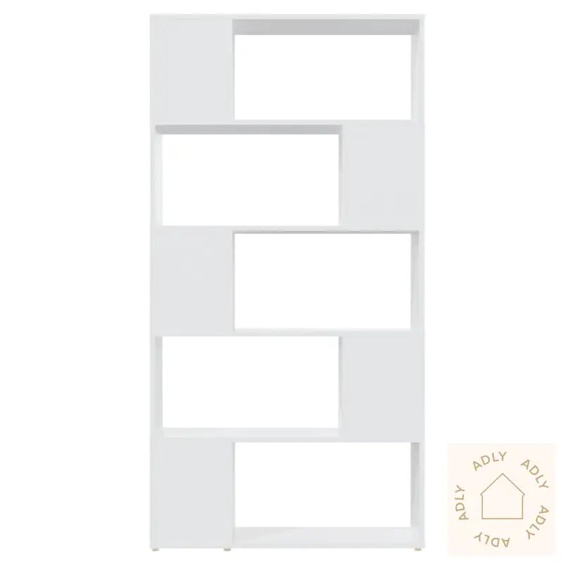 Bokhylle/Romdeler Hvit 80X24X155 Cm Konstruert Tre