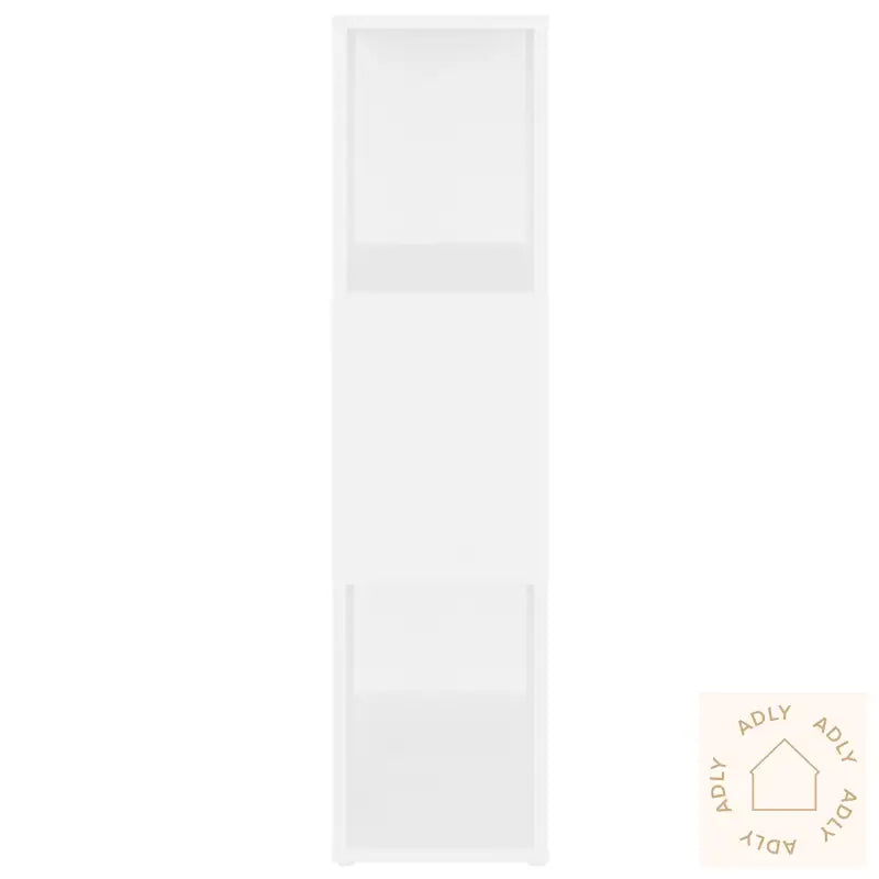 Bokhylle/Romdeler Hvit 60X24X94 Cm Konstruert Tre